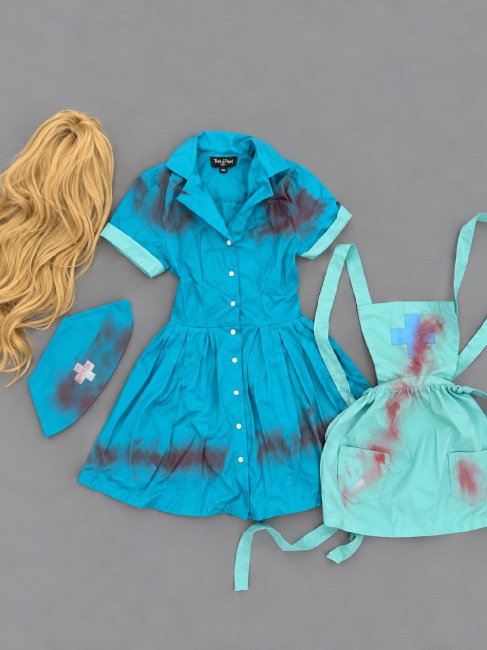 Dolls Kill Trick or Treat Zombie Nurse Halloween Costume Set – XXS